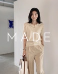 무심한듯 시크하게, GRAYCHIC! 트임린넨스커트