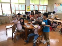 청도 동산초 2018년 뒤뜰야영 실시