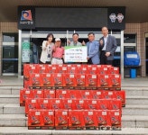 안성시 우주자동차공업사, 보개면에 라면 70박스 기탁