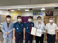 대전동부서, 보이스피싱 피해 막은 은행원에 감사장 전달