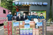 둔산署 이동기 서장, 추석맞이 복지시설 방문