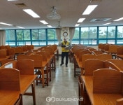 대구남부도서관, 보건소와 함께하는 코로나19 방역
