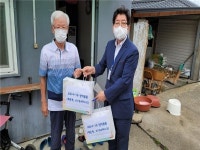 삼수동행정복지센터, 4개 사회단체와 경로당 위문