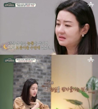 남편 사별 송선미 