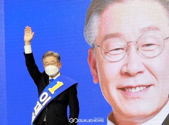 [속보] 민주당 경기 경선 이재명 59.29% 승리