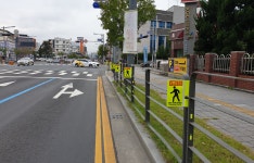 대전동부서, 보행자 사고 예방 위해 포인트존 설치