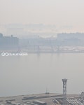 [국제포토] 인천항 갑문 방향 발생한 연무