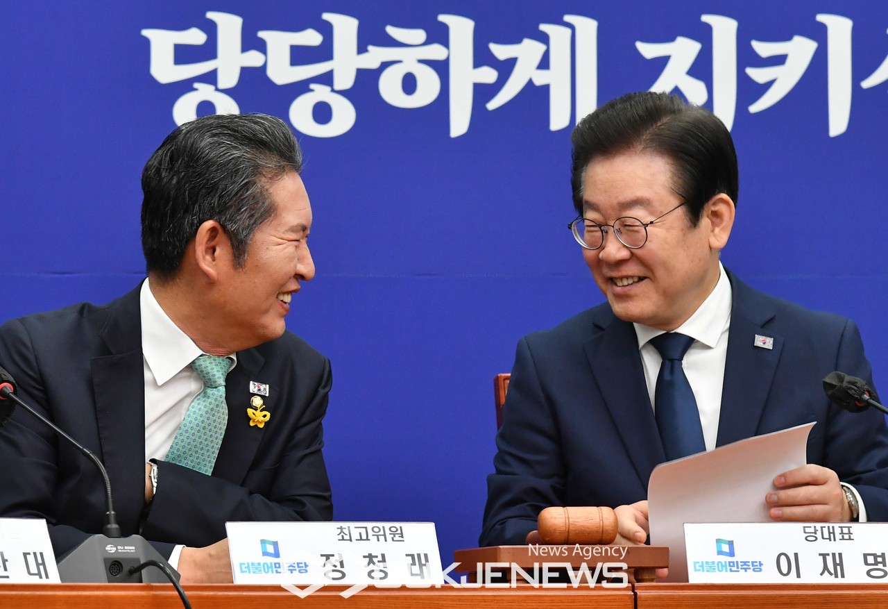 정청래, 더불어민주당 새 대표로 선출...강성 친명 계 소속