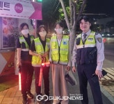 [포토] 대구시 수성구 고산3동 자율방범대원들의 야간 봉사활동