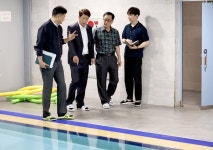 이상래 대전시의회의장, 용운국제수영장 현장방문 실시