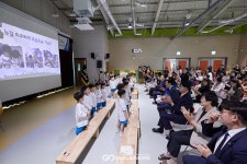박경귀 아산시장, 아산세교유치원 개원식 및 세교초 개교식 방문 축하