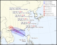태풍4호 탈림→장마전선 