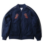 로맨틱크라운 ROMANTIC CROWN POISONFROG 4oz SOUVENIR JACKET_NAVY	