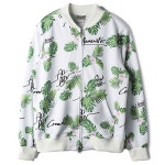 로맨틱크라운 ROMANTIC CROWN TROPICAL LEAF BLOUSON_WHITE