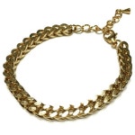 섹스토(SEXTO) W-008 CHAIN BRACELET GOLD | GVG 스토어. 전 세계직배송.