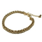 섹스토(SEXTO) SURGICAL STEEL W-010 CHAIN BRACELET GOLD | GVG 스토어. 전 세계직배송.