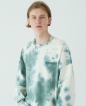 아더로브 ARDOROBE UNISEX ELLIPSE LOGO TIE-DYE TEE ATS192006-PP