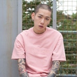 Over The One 오버더원 [Over The One] OVER THE ONE LOGO HALF T (pink)