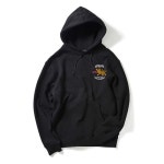 로얄라이프 ROYALLIFE RLPH125 DANCING HOODIE - BLACK