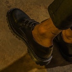 비에스큐티 바이 클래시(BSQT by classy) 378 AUGUST DERBY SHOES VINTAGE BLACK | GVG 스토어. 전 세계직배송.