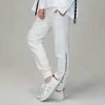 티아즈 TEEAZ UNISEX 37˚C CROP SWEAT PANTS  Ivory