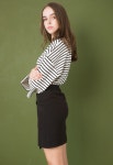 헤시테그9(hashtag9) TIE WLAP SKIRT BLACK | GVG 스토어. 전 세계직배송.