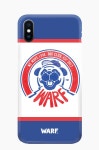 WARF 워프 [WARF] Dog Club Mobile Case Blue