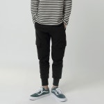 맥우드건 MAGOODGAN JOGGER 4106-Jersey cargo(black)_Training pants