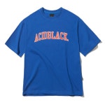 에시드블랙 ACIDBLACK COLLEGE LOGO T (BLUE)