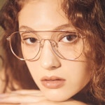 블루엘리펀트(BLUE ELEPHANT) SOL ROSEGOLD 레트로 투브릿지 금테 안경테 | GVG 스토어. 전 세계직배송.