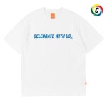 세레브레이트 위드 어스 CELEBRATE WITH US 오지 로고 티 (화이트)