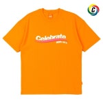 세레브레이트 위드 어스 CELEBRATE WITH US 빅 웨이브 티 (오렌지)