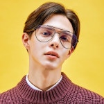루킹포유(LOOKING4U) LK036 블루라이트 차단 안경테_C1 BLACK | GVG 스토어. 전 세계직배송.