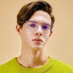 루킹포유(LOOKING4U) LK9806 블루라이트 차단 안경테_C2 SILVER | GVG 스토어. 전 세계직배송.