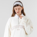 어나더프레임(ANOTHER FRAME) AF SIGNATURE HALF ZIP-UP CREWNECK (CREAM) | GVG 스토어