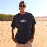 아이템 FLUKE 시그니쳐 로고 피그먼트 오버핏 반팔티셔츠 FST702 / 5color | GVG