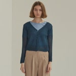 씨유넥스트먼스(See you next month) | 아이템 TMO BY 13MONTH SEE-THROUGH CARDIGAN (NAVY) | GVG