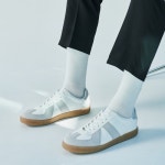 BSQT by classy 887 뮌헨 독일군 스니커즈 빈티지화이트 | GVG STORE K-POP, K-TIENDA DE MODA. Entrega directa mundial.