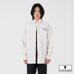 스테디콤마(STEADY COMMA) POCKET PATCH OVER-FIT SHIRT IVORY | GVG 스토어. 전 세계직배송.