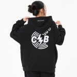 카네브로스(CANE BROS) 카네브로스 라이트닝 빅로고 오버핏 후드티 BLACK | GVG 스토어. 전 세계직배송.