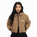 프리키쉬빌딩(FREAKISH BUILDING) FREAKISH SMILE TWEED CROP JACKET (YELLOW) | GVG 스토어. 전 세계직배송.