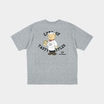 아일랜드 프로젝트(ISLAND PROJECT) BAKING BEAR T-SHIRT - GRAY | GVG 스토어. 전 세계직배송.