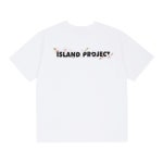 아일랜드 프로젝트(ISLAND PROJECT) CHERRY BLOSSOM LOGO T-SHIRT - WHITE | GVG 스토어. 전 세계직배송.