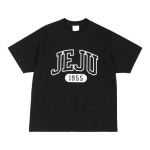 아일랜드 프로젝트(ISLAND PROJECT) CLASSIC JEJU 1955 T-SHIRT - BLACKWHITE | GVG 스토어. 전 세계직배송.