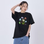 아티스트웨어(ARTIST WEAR) ATW 다다플라워 반팔티_BK | GVG 스토어. 전 세계직배송.