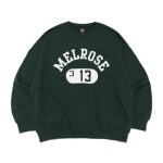 613SEOUL 썰틴 아치 로고 오버핏 쭈리 맨투맨 (그린) | GVG STORE K-POP, K-MODE GESCHÄFT. Weltweite Direktlieferung.