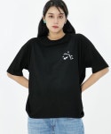 아일랜드 프로젝트(ISLAND PROJECT) PIXEL MESSAGE T-SHIRT - BLACK | GVG 스토어. 전 세계직배송.
