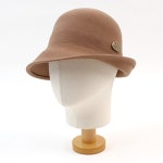 UNIVERSAL CHEMISTRY FRENCH WOOL BEIGE CLOCHE HAT 클로슈햇 | GVG STORE K-POP, K-时装店 全球直接配送