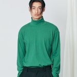 S SY HARRIS SILKY TURTLE NECK LONG SLEEVE GREEN | GVG STORE K-POP, K-TIENDA DE MODA. Entrega directa mundial.