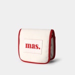 마스마룰즈(Masmarulez) MACARON PAD POUCH _ CREAM | GVG 스토어. 전 세계직배송.